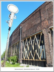 Das Bahnbetriebswerk in Gelsenkirchen Bismarck im Mai 2020