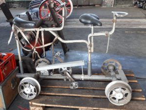 Das Bahnbetriebswerk in Gelsenkirchen Bismarck im Mai 2020