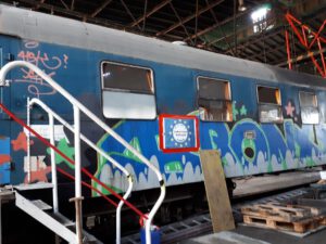 Das Bahnbetriebswerk in Gelsenkirchen Bismarck im Mai 2020