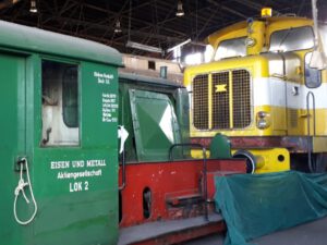 Das Bahnbetriebswerk in Gelsenkirchen Bismarck im Mai 2020