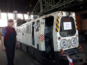 Das Bahnbetriebswerk in Gelsenkirchen Bismarck im Mai 2020