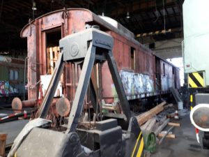 Das Bahnbetriebswerk in Gelsenkirchen Bismarck im Mai 2020