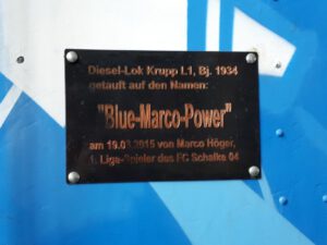 Das Bahnbetriebswerk in Gelsenkirchen Bismarck im Mai 2020