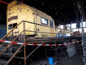 Das Bahnbetriebswerk in Gelsenkirchen Bismarck im Mai 2020