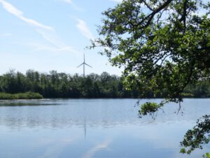 Der Ewaldsee in Gelsenkirchen Resser Mark im Juni 2020