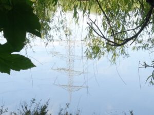 Der Ewaldsee in Gelsenkirchen Resser Mark im Juni 2020