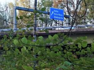 Der Ewaldsee in Gelsenkirchen Resser Mark im Oktober 2020