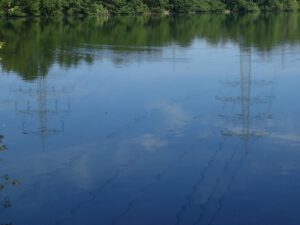 Der Ewaldsee in Gelsenkirchen Resser Mark im Juni 2020