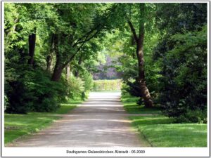 Gelsenkirchen Altstadt Stadtgarten im Mai 2020