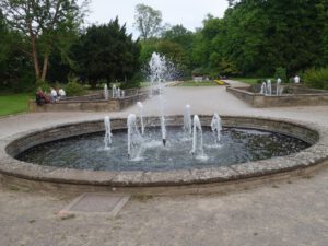 Gelsenkirchen Altstadt Stadtgarten im Mai 2020