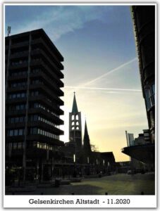 Gelsenkirchen Altstadt im November 2020