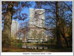 Gelsenkirchen Altstadt Stadtgarten im November 2020
