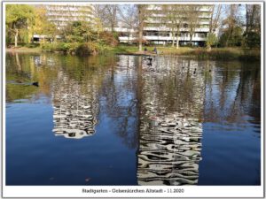 Gelsenkirchen Altstadt Stadtgarten im November 2020