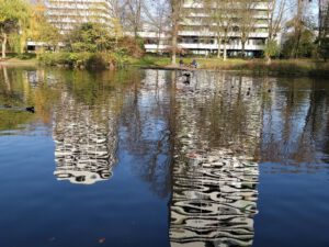 Gelsenkirchen Altstadt Stadtgarten im November 2020
