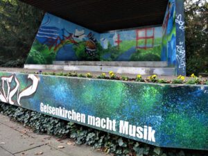 Gelsenkirchen Altstadt Stadtgarten im November 2020