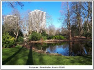 Gelsenkirchen Altstadt im März 2021