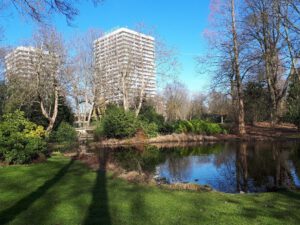 Gelsenkirchen Altstadt im März 2021