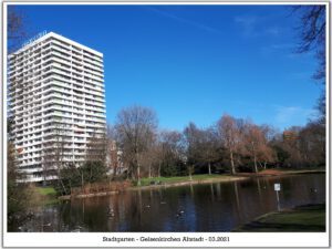 Gelsenkirchen Altstadt im März 2021