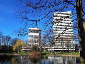 Gelsenkirchen Altstadt im März 2021
