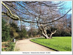 Gelsenkirchen Altstadt im März 2021