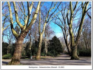 Gelsenkirchen Altstadt im März 2021