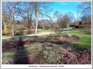 Gelsenkirchen Altstadt im März 2021