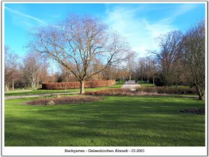 Gelsenkirchen Altstadt im März 2021