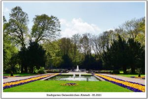 Gelsenkirchen Altstadt Stadtgarten im Mai 2021