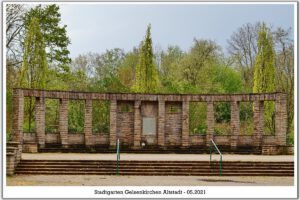 Gelsenkirchen Altstadt Stadtgarten im Mai 2021