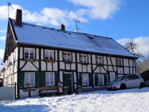 Winter in Gelsenkirchen-Buer im Februar 2021