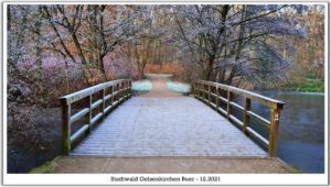 Winter in Gelsenkirchen-Buer im Februar 2021