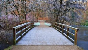 Winter in Gelsenkirchen-Buer im Februar 2021