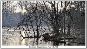 Winter in Gelsenkirchen-Buer im Februar 2021