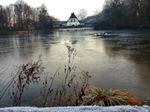 Winter in Gelsenkirchen-Buer im Februar 2021