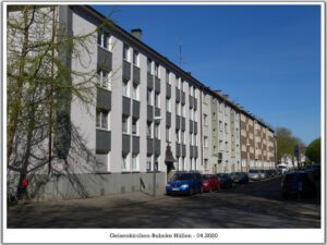 Gelsenkirchen-Bulmke Hüllen im April 2020