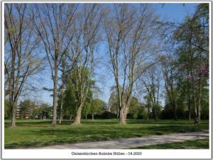 Gelsenkirchen-Bulmke Hüllen im April 2020