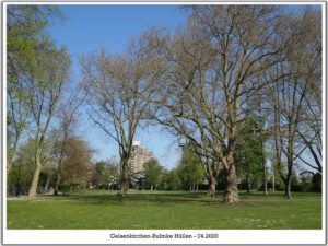 Gelsenkirchen-Bulmke Hüllen im April 2020