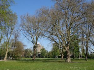Gelsenkirchen-Bulmke Hüllen im April 2020
