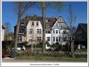 Gelsenkirchen-Bulmke Hüllen im April 2020