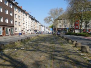 Gelsenkirchen-Bulmke Hüllen im April 2020