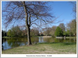 Gelsenkirchen-Bulmke Hüllen im April 2020