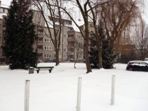 Winter in Gelsenkirchen Erle im Februar 2021