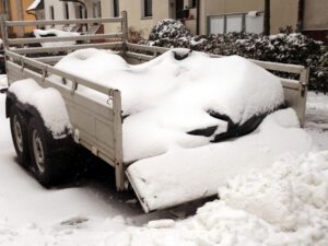 Winter in Gelsenkirchen Erle im Februar 2021