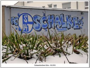 Winter in Gelsenkirchen Erle im Februar 2021