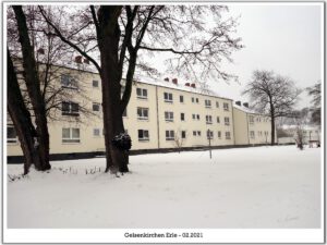Winter in Gelsenkirchen Erle im Februar 2021