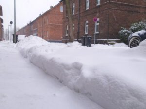 Winter in Gelsenkirchen Erle im Februar 2021