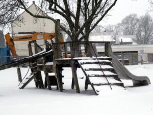 Winter in Gelsenkirchen Erle im Februar 2021