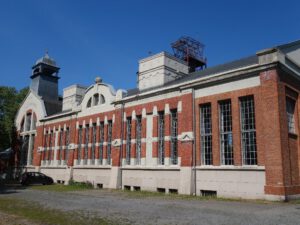 Schacht Oberschuir in Gelsenkirchen Feldmark im Mai 2020