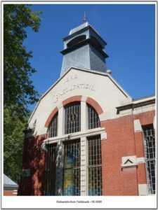 Schacht Oberschuir in Gelsenkirchen Feldmark im Mai 2020