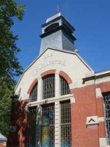 Schacht Oberschuir in Gelsenkirchen Feldmark im Mai 2020